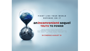 Poster for Al Gore's film, An Inconvenient Sequel