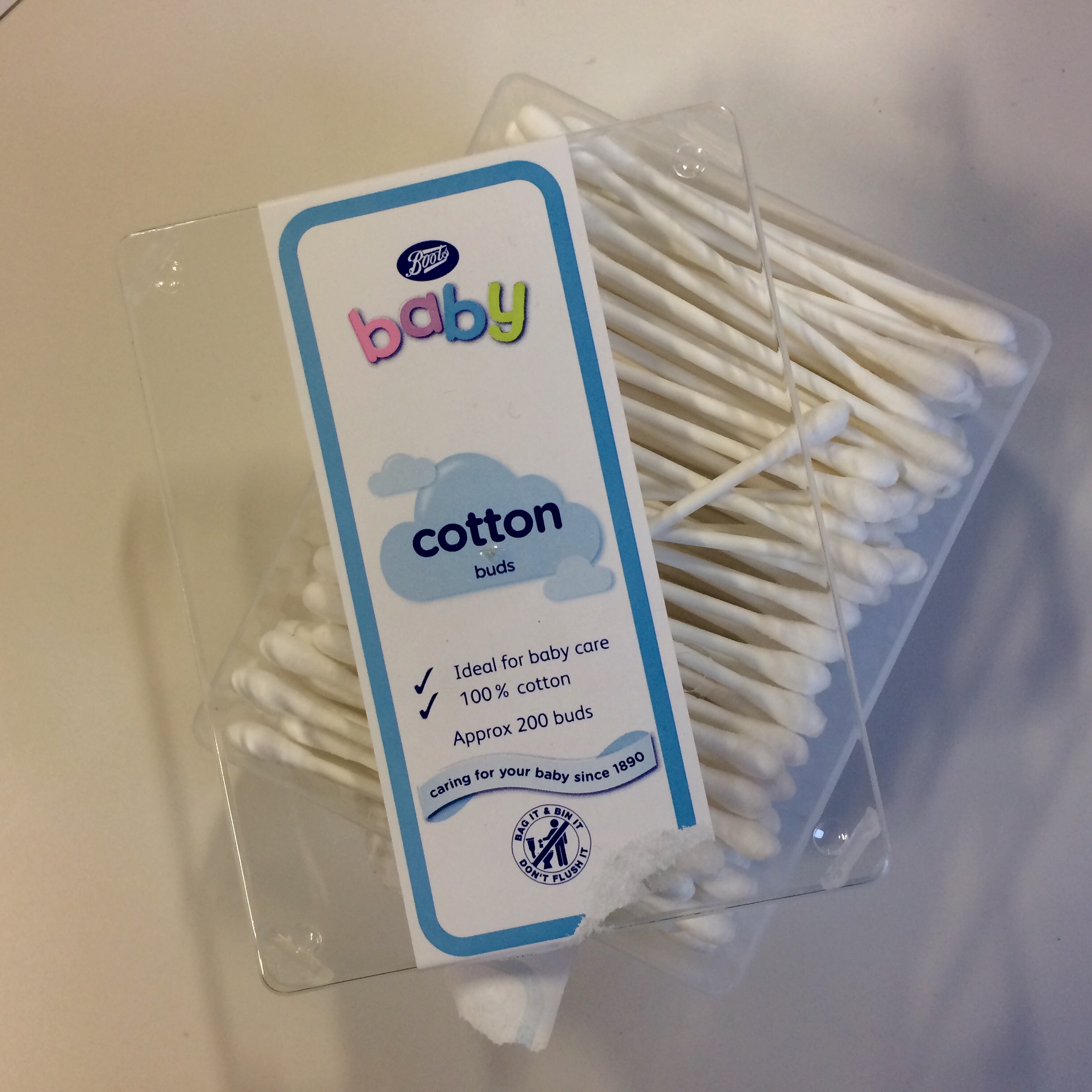 Paper cotton buds from Boots