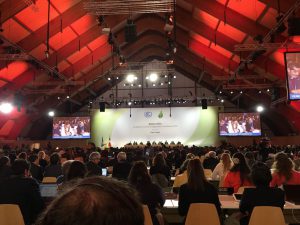 Paris Climate Conference Hall