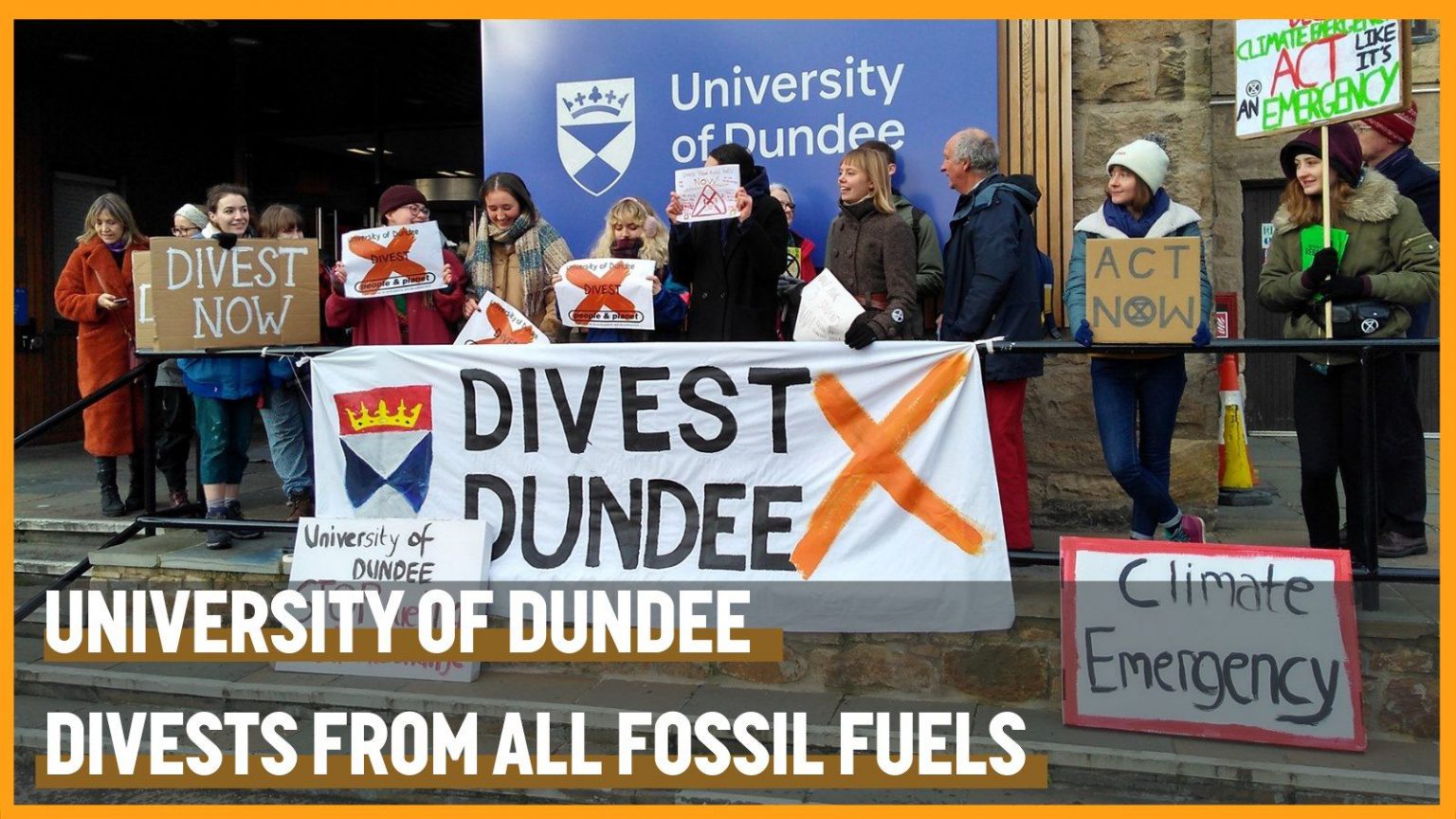 University of Dundee to quit fossil fuel investments - Friends of the ...