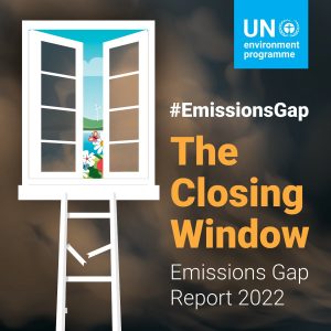 UN emission gap report cover 2022